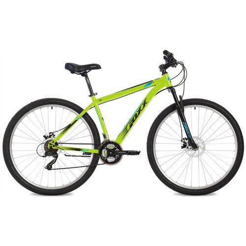 Велосипед Foxx Aztec D 29 (2022) 18 зеленый 154747 (29SHD. AZTECD.18GN2) горный mtb велосипед foxx aztec d 29 2022 зелeный 18 требует финальной сборки