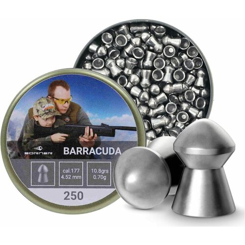 Пули Borner Barracuda 4,5 мм 0.70 г 250 шт