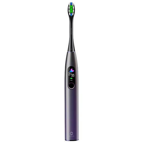 звуковая зубная щетка Oclean X Pro, RU, aurora purple
