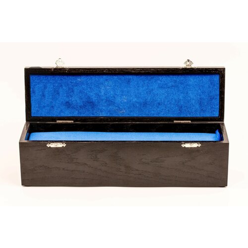 Подарочная шкатулка для ножа с двойным дном, дуб, лак