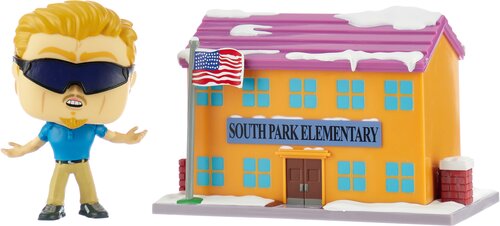 Игровой набор Funko Funko POP! Town South Park Elementary with PC Principal 51632