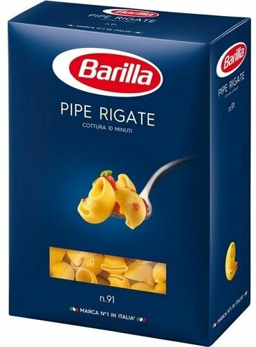 Макароны Barilla Pipe Rigate n.91 450г Барилла Рус - фото №15