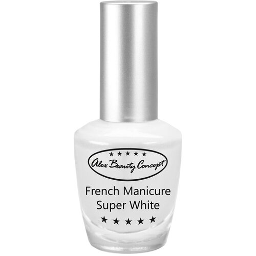 Alex Beauty Concept French Manicure Super White Белый лак для французского маникюра, 14 мл