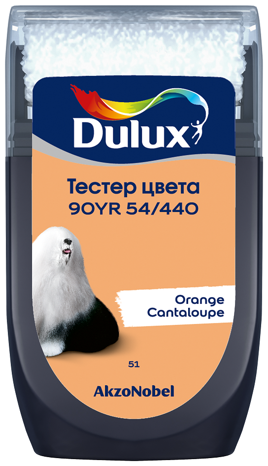 Тестер колеровки цвета Dulux (0,03л) 90YR 54/440