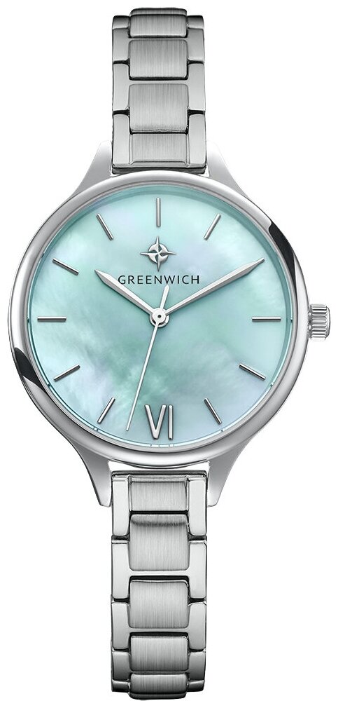 Наручные часы GREENWICH Classic, серебряный