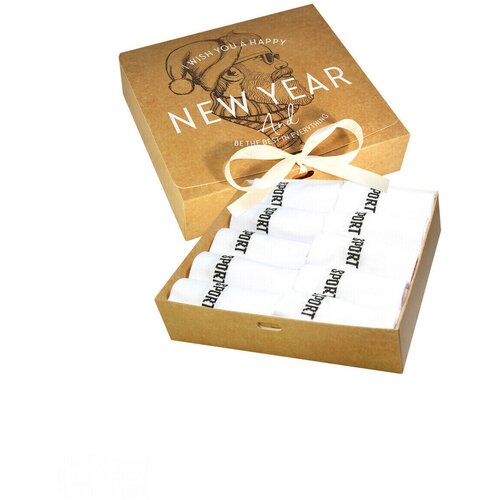 фото Носки status, 10 пар, размер 45-47, белый