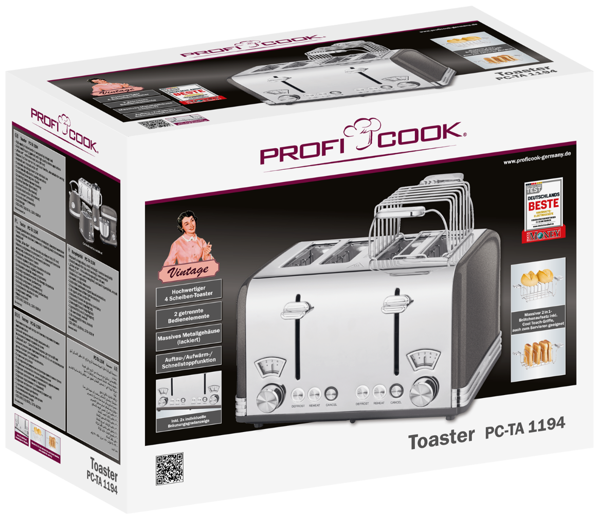 Тостер Profi Cook - фото №6