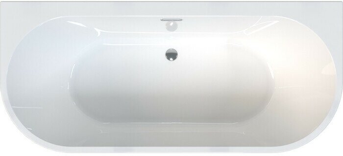 Акриловая ванна Radomir Вальс Макси 180х80 с каркасом, фронтальная панель (1-01-2-0-1-188К)