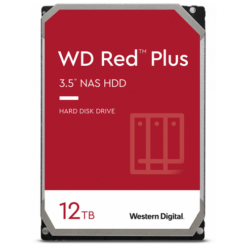 Жесткий диск WD Red Plus™ WD120EFBX 12ТБ 3,5