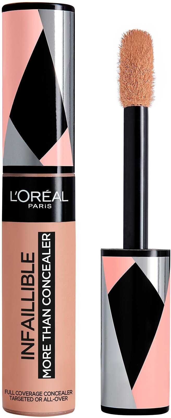 L'OREAL Консилер для лица Infaillible стойкий мультифункциональный, 11 мл, 328