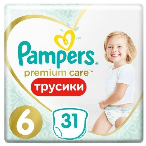 Pampers Подгузники-трусики PAMPERS Premium Care Large (15+ кг), 31 шт