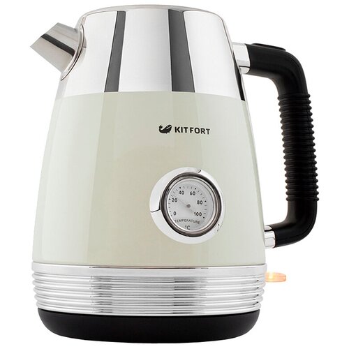 фото Чайник kitfort kt-633-3, бежевый