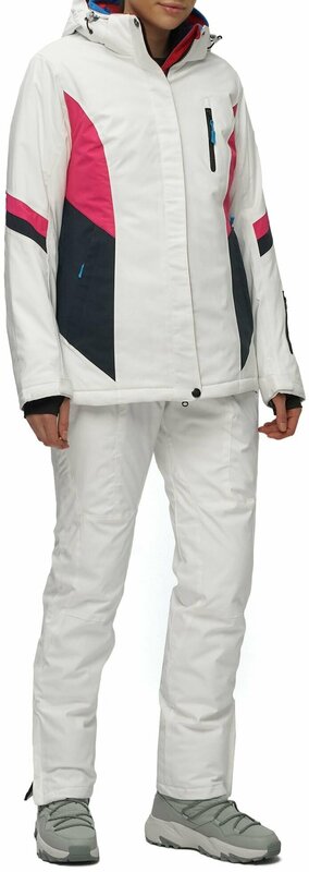 Комплект с брюками для сноубординга, зимний, силуэт полуприлегающий, утепленный, водонепроницаемый