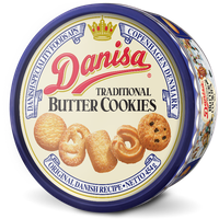 Печенье DANISA Butter Cookies cдобное, 454г