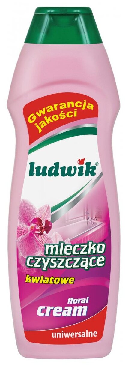 Ludwik чистящее молочко цветочное, 300гр.