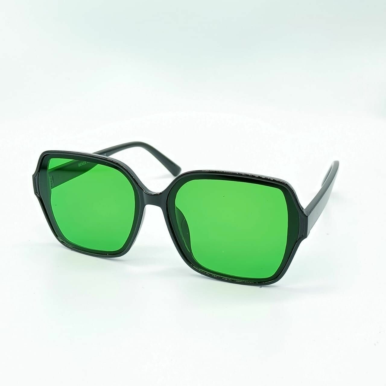 Очки при глаукоме зеленые стильная модная оправа