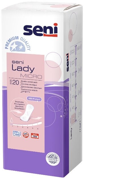 Seni Lady Micro прокладки урологические, 20 шт