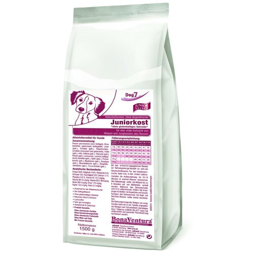 Сухой корм для щенков BonaVentura Junior Select, беззерновой, утка, индейка 1 шт. х 1.5 кг