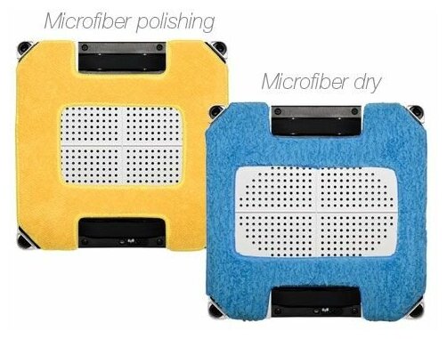 Комплект салфеток из микрофибры для мойщиков окон Hobot 268/288/298 (3 ) желтые для влажной очистки
