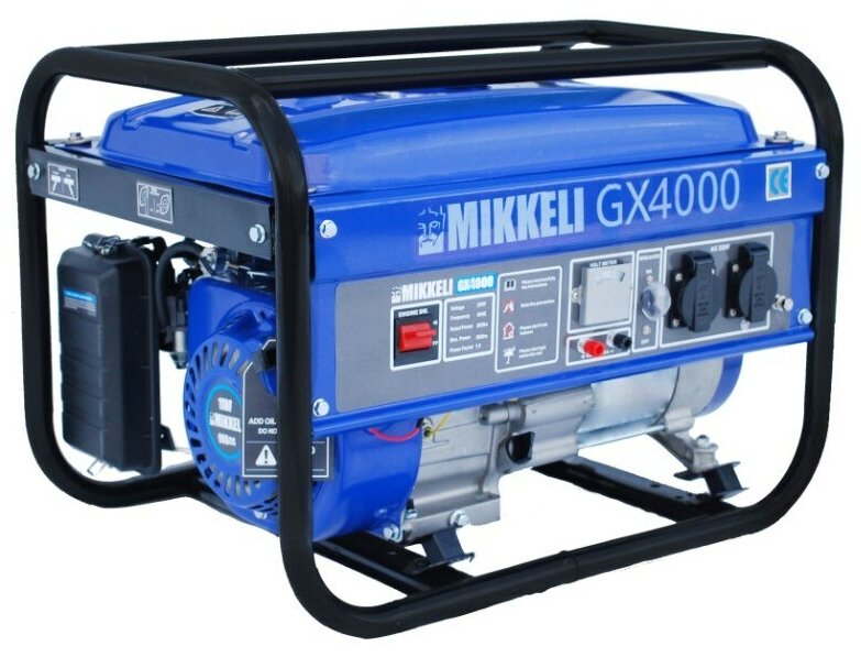 Бензиновый генератор Mikkeli GX4000 (2600 Вт)