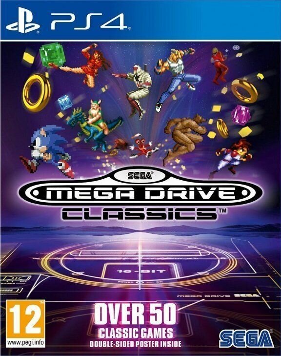SEGA Mega Classics (Over 50 classic Games) (PS4) английский язык