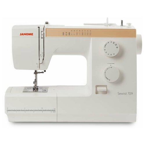 Швейная машина Janome Sewist 709, белый швейная машина janome sewist 709 белый