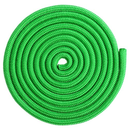 Гимнастическая скакалка утяжелённая Grace Dance веревочная зеленый 250 см гимнастическая скакалка утяжелённая grace dance веревочная зеленый 250 см