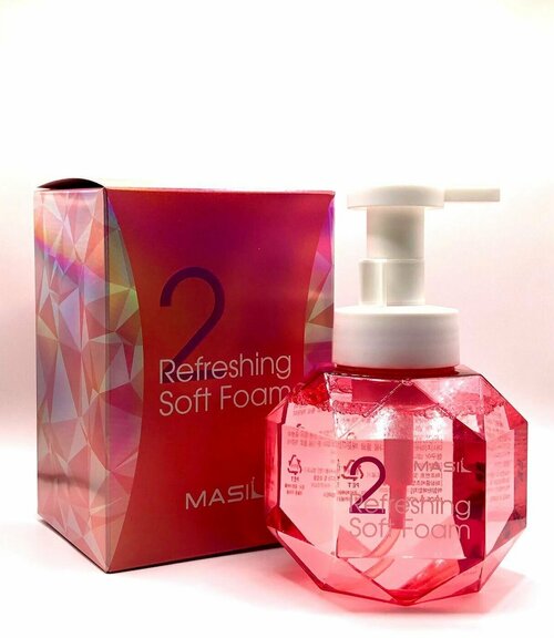 Деликатная пенка для интимной гигиены Masil 2 Refreshing Soft Foam 300 мл