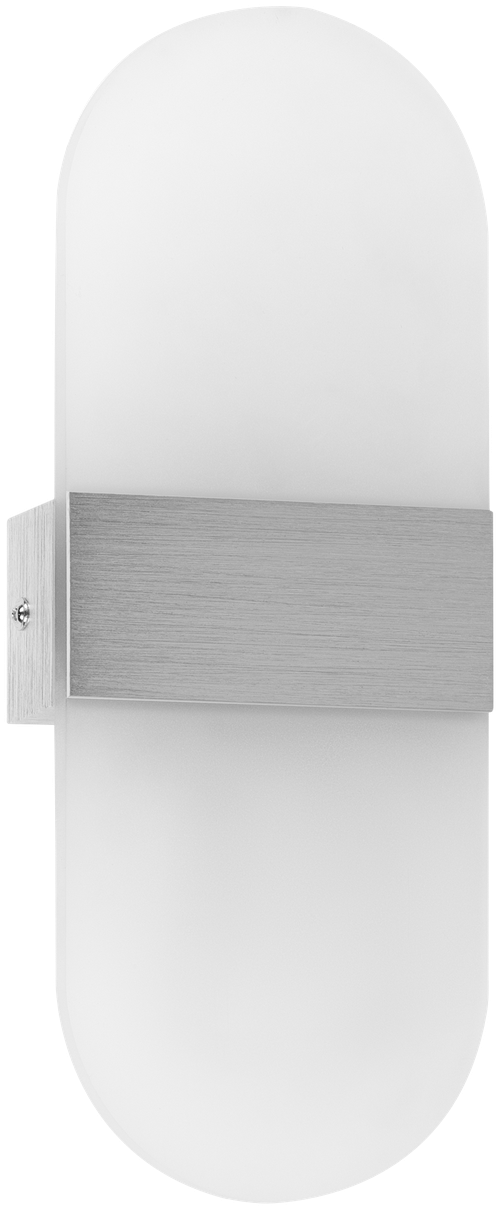 Настенный светильник светодиодный Gauss влагозащищенный BR033 нейтральный белый свет, цвет серый