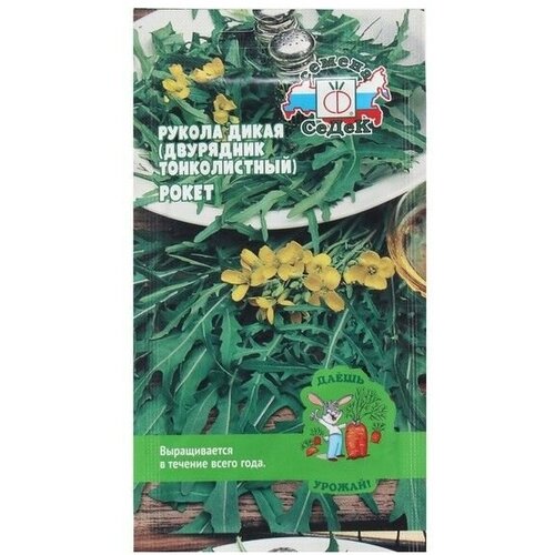 Семена рукола Дикая Рокет, 0,3 16 упаковок рукола рокет салат аромат 1г седек семена