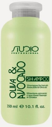 Изображение товара Kapous, Шампунь для волос с маслами Авокадо и Оливы, 350 мл