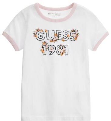 Футболка GUESS, размер 128, белый