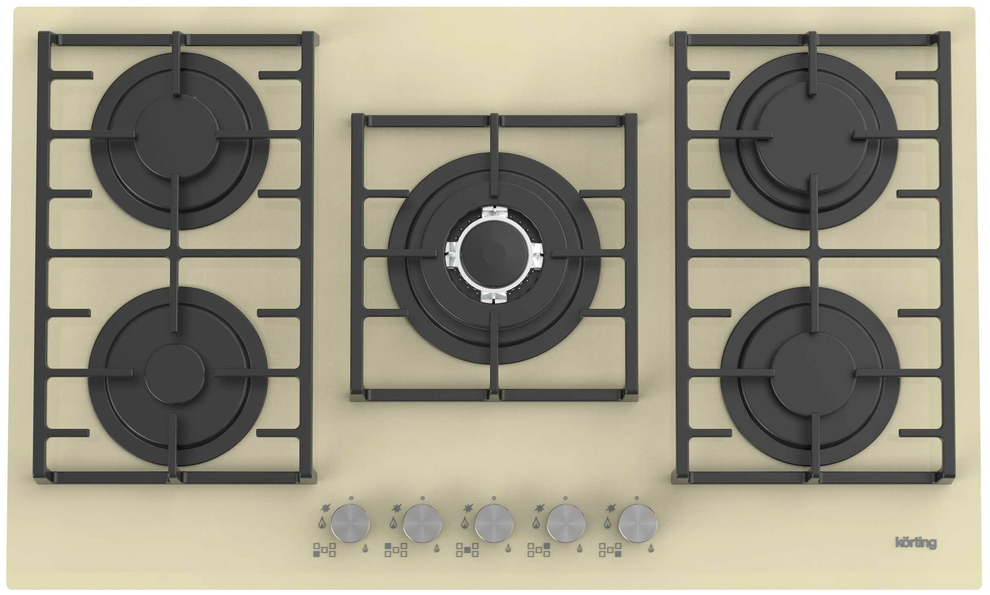 Газовая варочная панель Korting HGG 9835 CTB