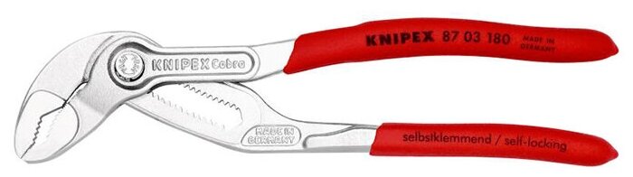 Высокотехнологичные сантехнические клещи Cobra KNIPEX KN-8703180