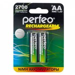 Аккумулятор Ni-Mh 2700 мА·ч 1.2 В Perfeo Rechargeable AA 2700 - изображение