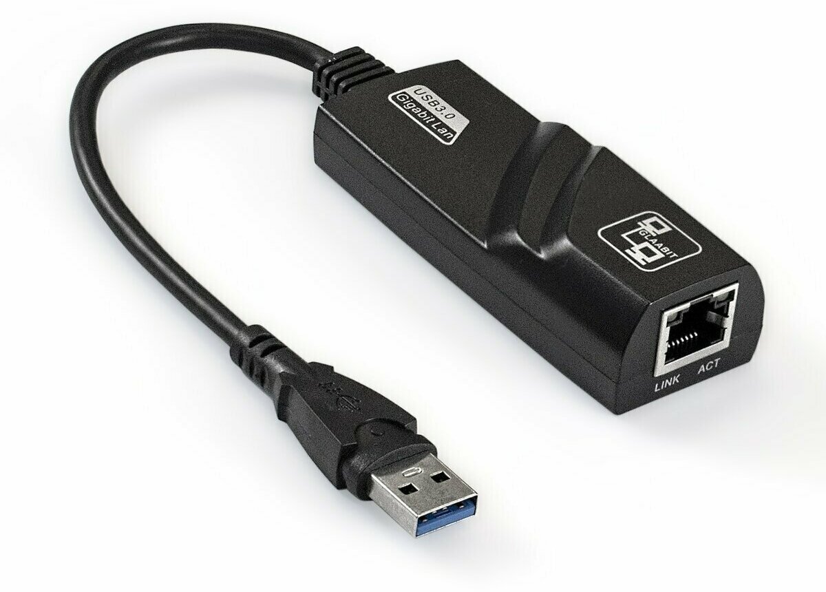 Сетевая карта ExeGate EXE-730U3-45 1xRJ-45, 1 Гбит/с, USB 3.0 (EX288739RUS)