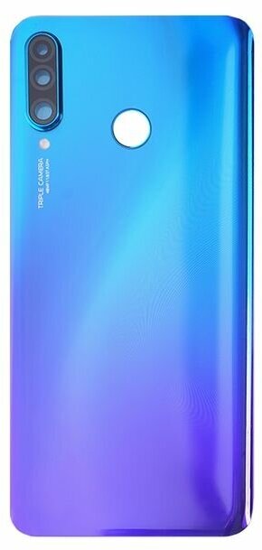 Задняя крышка для Huawei Honor 20 Lite/20S/P30 Lite (MAR-LX1H/MAR- LX1M) (48MP) Синий - Премиум