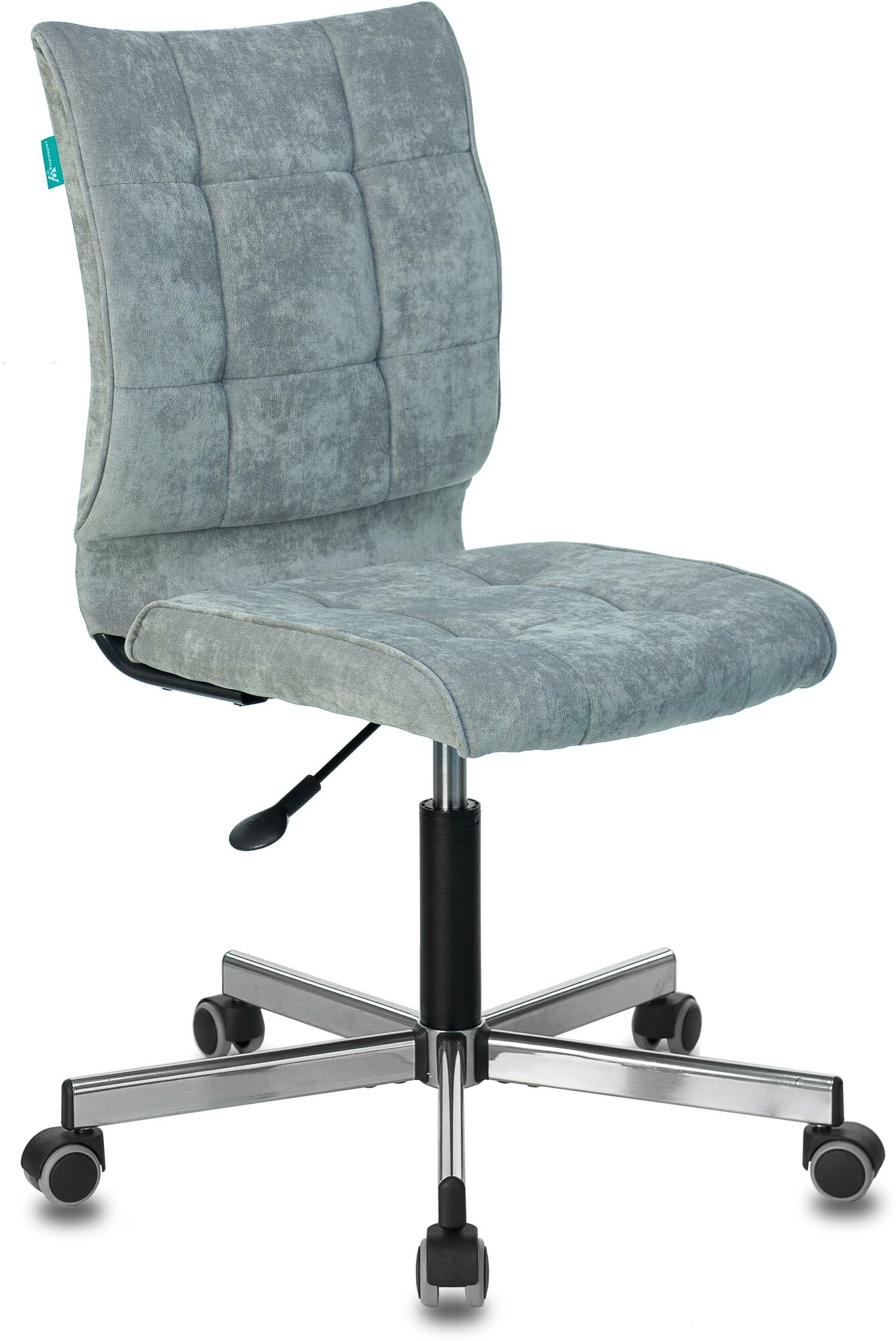 Компьютерное кресло без подлокотников TRIXETY TULON II, серый велюр