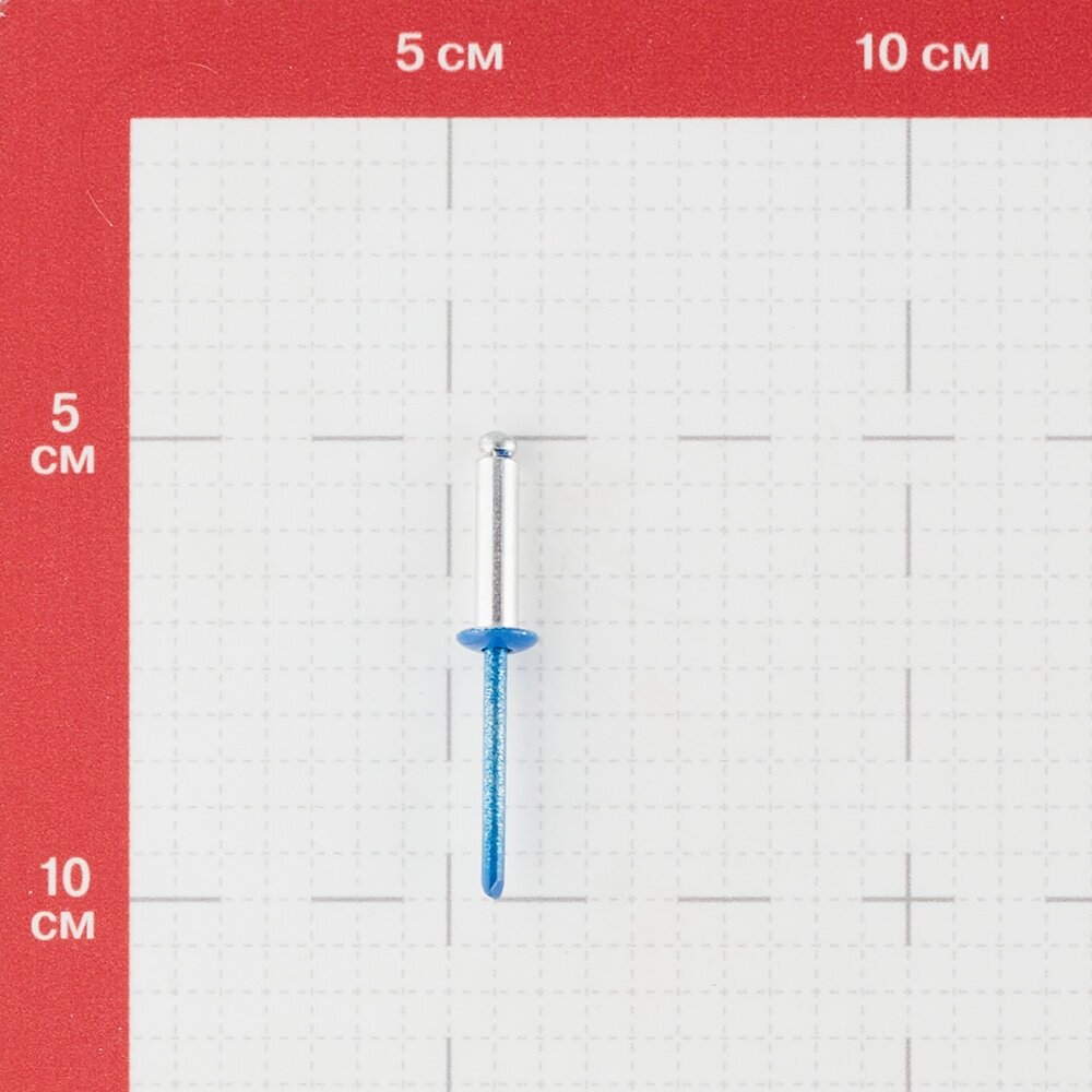 Заклепка вытяжная 48x18 алюминий/сталь синяя RAL 5005 (100 )