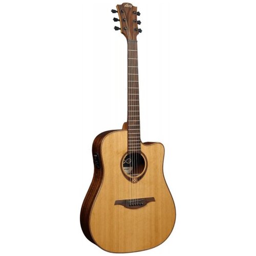 электроакустическая гитара lag gla t70ace Электроакустическая гитара LAG GLA T118DCE натуральный