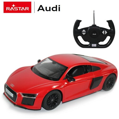 Машина р у 1:14 AUDI R8 2015 Version Цвет Красный 74400R-no легковой автомобиль rastar audi r8 2015 74400 1 14 31 см красный