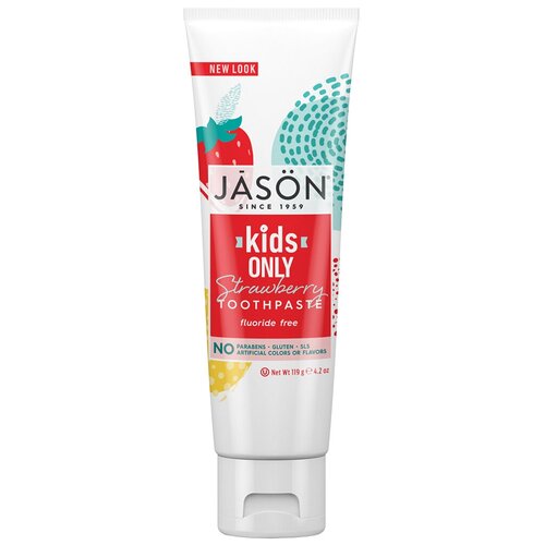 Зубная паста JASON Strawberry, 119 мл, 140 г