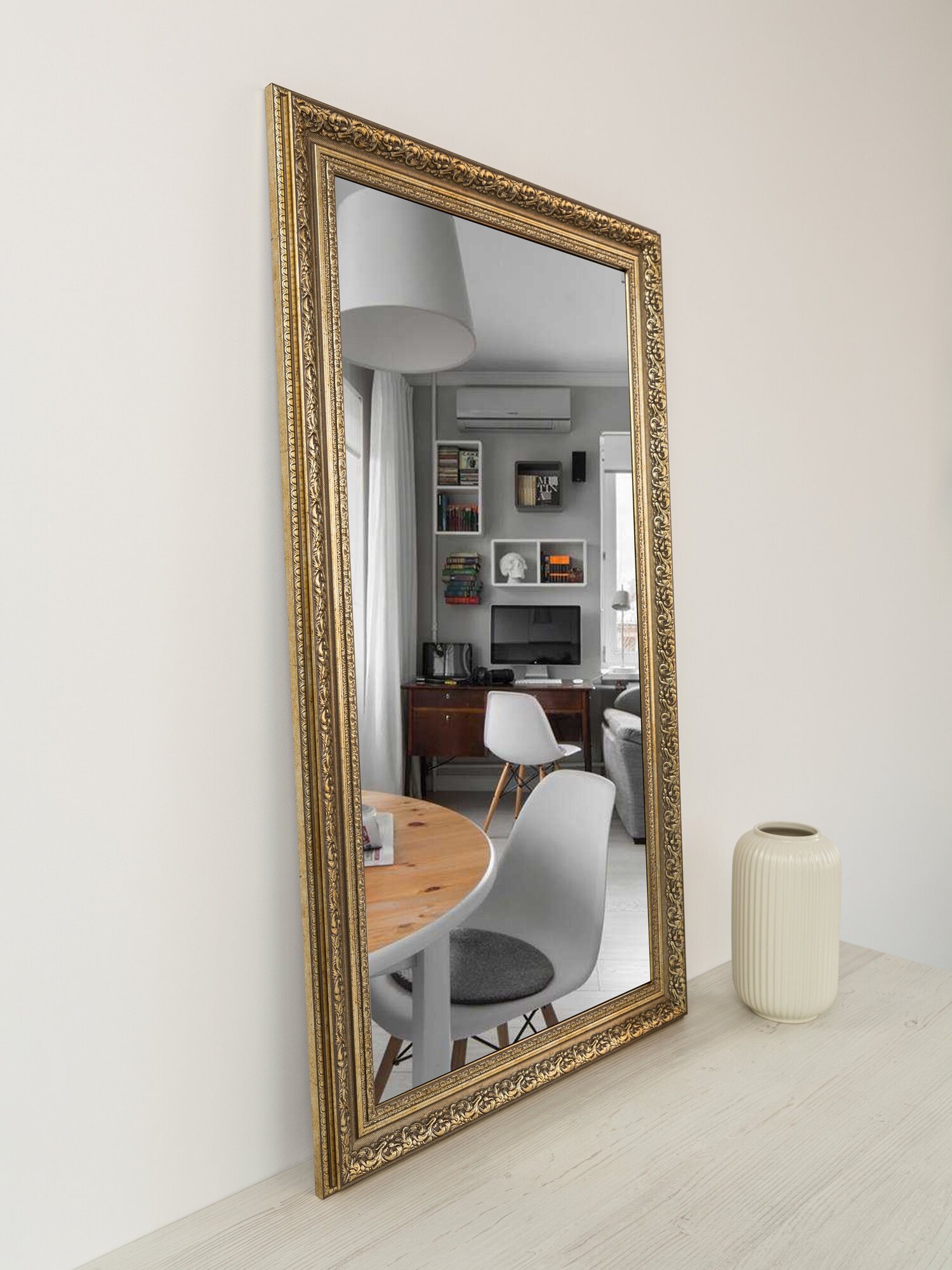 Зеркало настенное, интерьерное 50х110 - фотография № 2