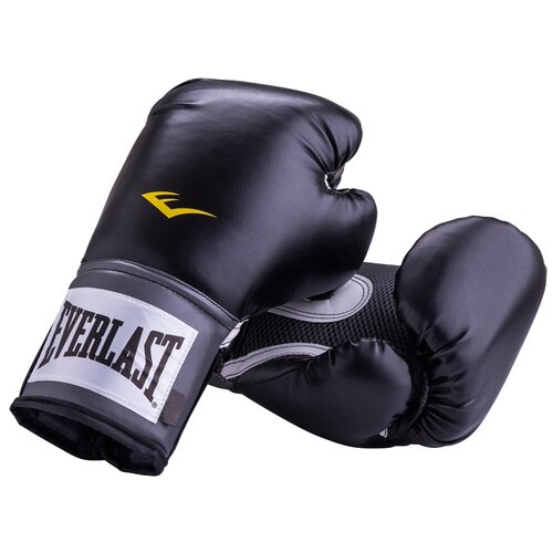 Боксерские перчатки Everlast PU Pro style anti-MB, 10 боксерские перчатки everlast тренировочные pu pro style anti mb синие 16 унций 16 унций