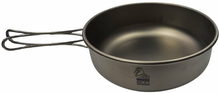 Титановая пиала с ручками NZ TB-600 Titanium Bowl 600 ml