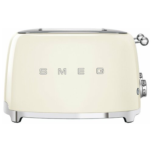 Тостер Smeg TSF03CREU, кремовый тостер smeg tsf01creu кремовый