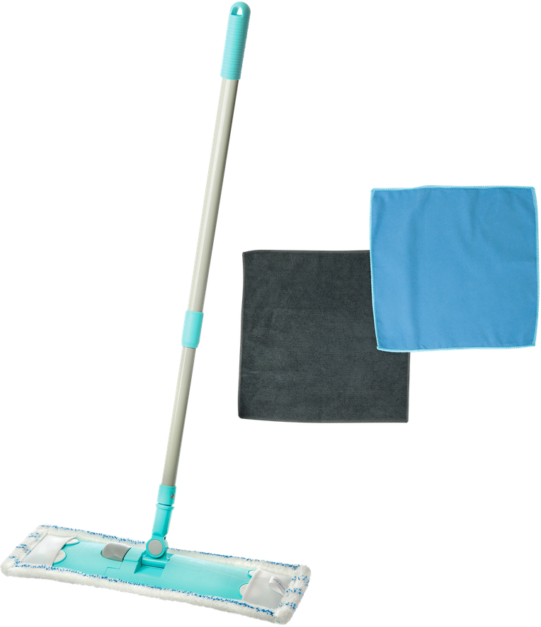 фото Набор для уборки YOU'LL LOVE Трио: швабра с насадкой, 2 салфетки