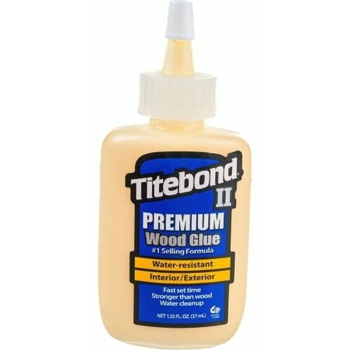 Клей ПВА Titebond II Premium Wood Glue D3, 118 мл столярный пва клей для дерева titebond ii premium d3 118 мл 3 штуки