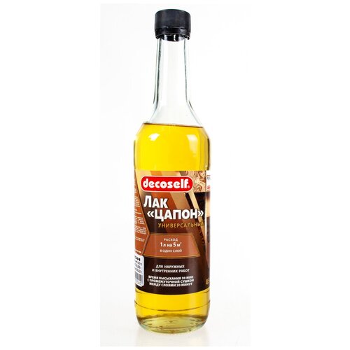 Лак для наружных и внутренних работ пуфас Цапон Decoself 1096₽
