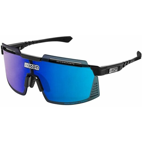 Солнцезащитные очки Scicon 112349, оправа: пластик, спортивные, с защитой от УФ